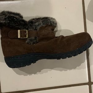 Ankle Fur Boots